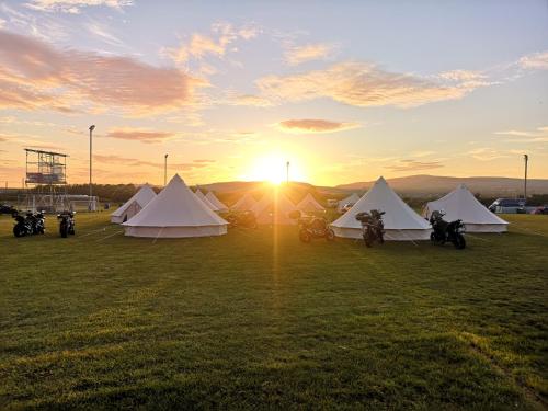 Nine Yards Bell Tents at the TT