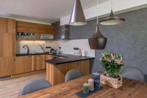 Kitchen, Apartmany La Pasta in Bedrichov U Jablonce Nad Nisou