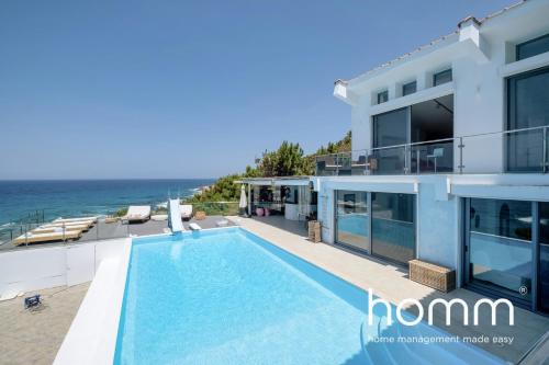 Icarus Blue Zone homm Sea View Retreat with Pool gîte à louer Vrachonisída Alatzonísi