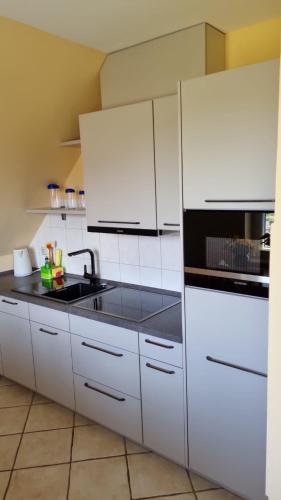 Konyha, Ferienwohnung Safari in Liepgarten