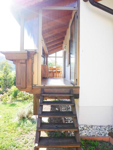 Balkons/terase, Ferienwohnung Eichkatzel in Falkenstein