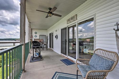 Lakefront Ozark Condo with Balcony and Seasonal Pool!