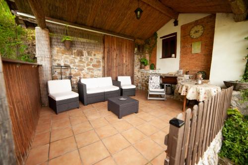 Balcony/terrace, Casa Rural El Corquieu de la Cava in Pilona
