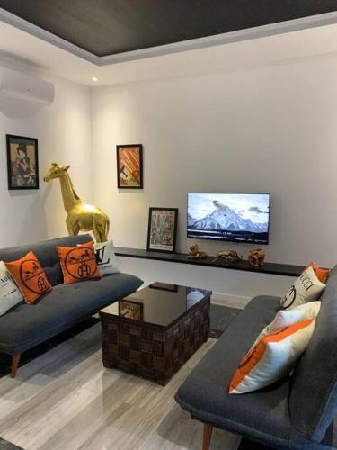 Golden Gorilla Villa with private pool & jacuzzi photo