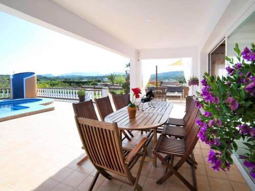 Traditional holiday home in Teulada with private pool