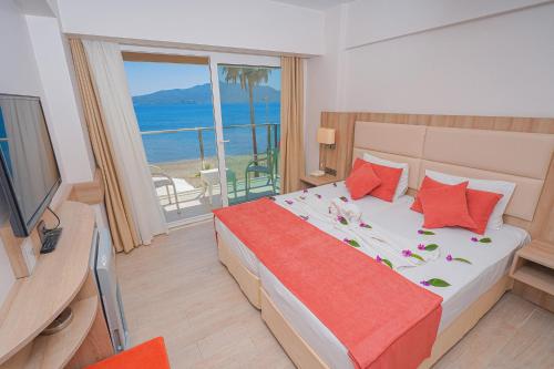 Twin room, deluxe, sea view
