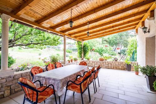 Erkély/terasz, Apartment & Rooms Papa in Srebreno