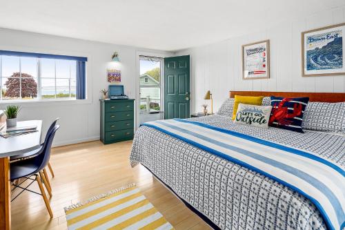 海景汽车旅馆和小屋