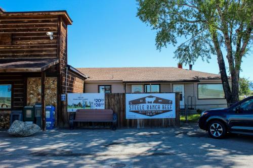 A szálláshely kívülről, Boulder Inn in Pinedale