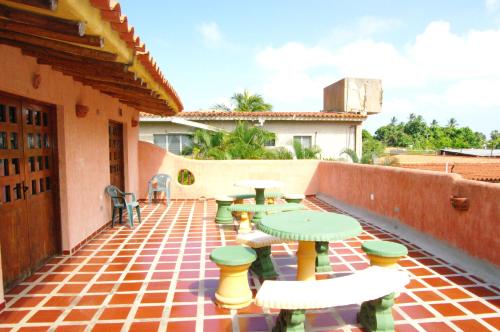 Balcony/terrace, Posada Las Ross in Margarita Island
