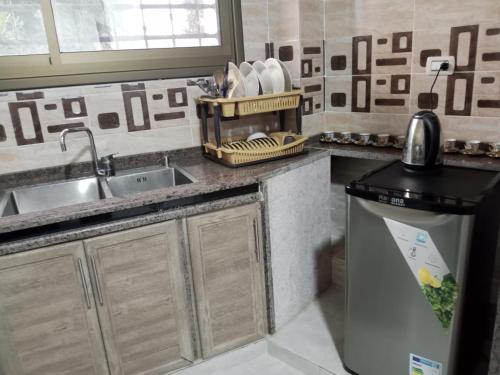 kuchyně, Jerash air apartment in Jerash