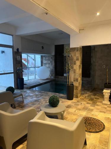 Zwembad, Hotel Lujan in Piriapolis