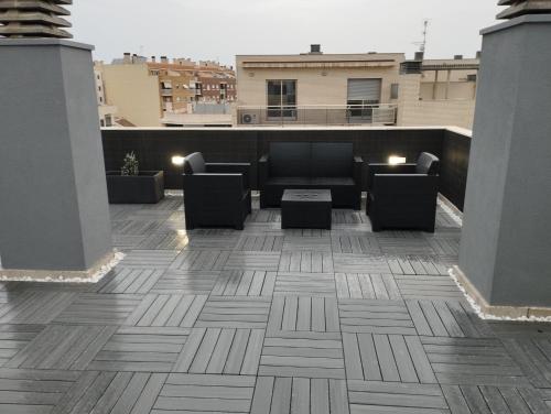 Atico con hidromasaje, terraza y piscina en EbreHogar