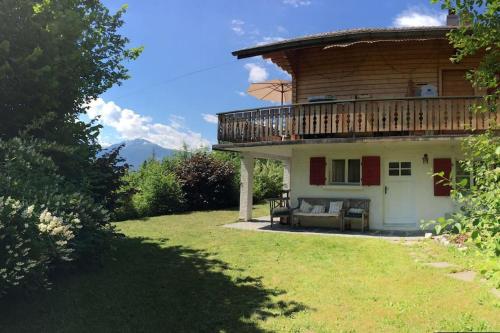 Chalet Tyl, vue imprenable sur les Alpes Valaisannes