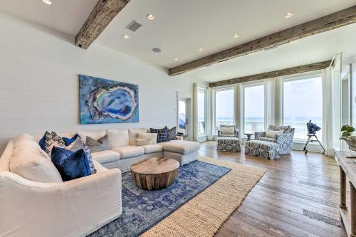 Luxe, Beachfront PCB Home with Decks and Grill!, Panama City Beach