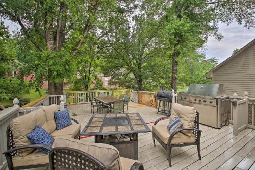 Waterfront Retreat with Boat Dock in Hot Springs!