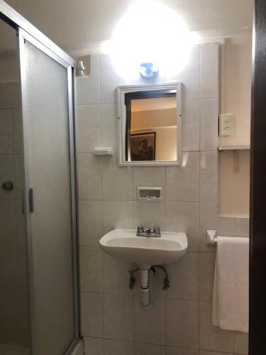 Fürdőszoba, Hotel Lorena in Los Mochis