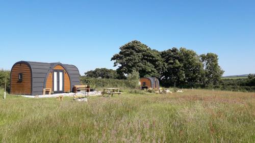 Hornbeam Luxury Eco Pod at Trewithen Farm Glamping