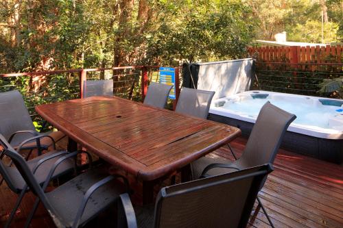 Hot tub, Wanderers Retreat in One Mile Beach