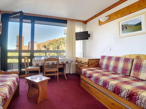 Studio ski aux pieds avec balcon pour 3 personnes - FR-1-344-966 - Location saisonnière - Les Belleville