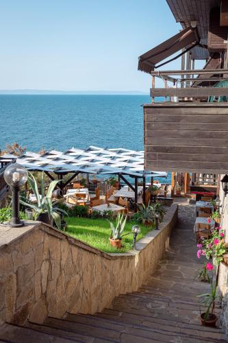 Étterem, Guest House Doctor's House in Sozopol