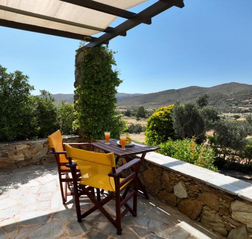 Erkély/terasz, Ktima Nikola in Marmari