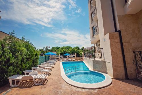 Úszómedence, Hotel Santa Maria in Obzor
