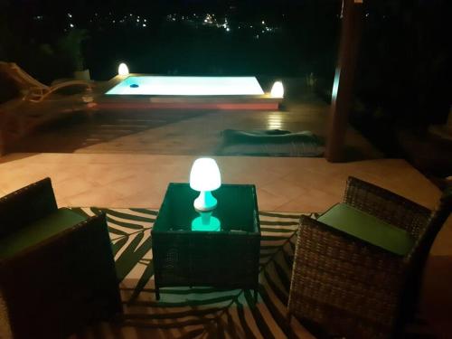 TI COIN RELAX bungalow vue mer piscine privee in Berard