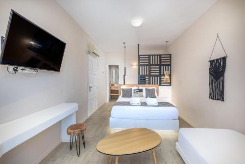 1 double bed