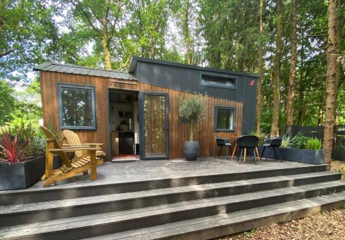 Tiny house sur terrain boisé à 10 mn de la mer