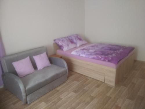 1 double bed, 1 sofa bed