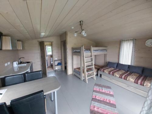 1 double bed, 3 sofa beds