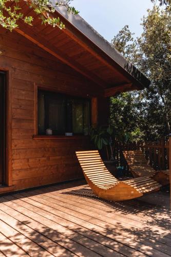Mini spa in chalet bosco e trullo – Cisternino, AR