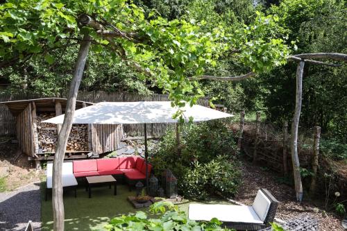 Idyllisches Ferienhaus am Wald