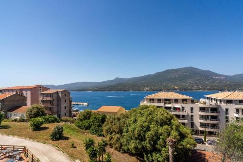 Kilátás, Hotel Hibiscus in Propriano