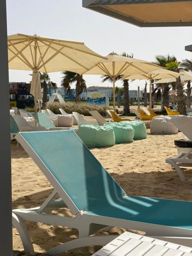 해변, Fouka bay luxurious chalet in 자위야트 아일라트 누