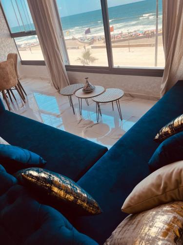 Beach Elegance Sea View & Serenity 40 min to RABAT in 梅迪亚
