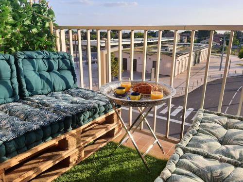 Appartement de 3 chambres avec vue sur la ville terrasse amenagee et wifi a Carpentras - Location saisonnière - Carpentras