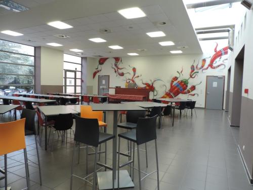 餐廳, Blauwput Leuven旅舍 (Hostel Blauwput Leuven) in 勒文