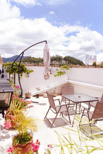 Balcony/terrace, Casa San Cristobal in San Cristobal De Las Casas