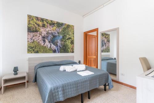 1 double bed