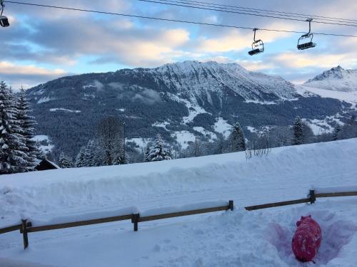 Chalet de 4 chambres avec jardin et wifi a La Lechere a 1 km des pistes