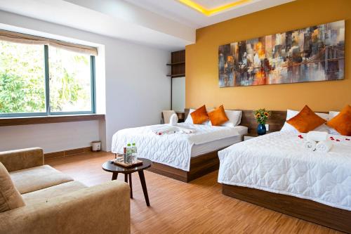 Deluxe Family Room room in Valentino Homestay Hue
