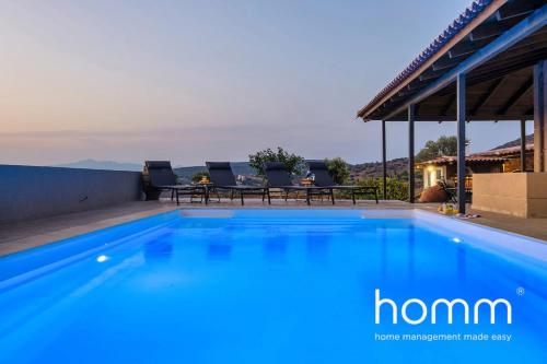 Daedalus homm Splendid Villa w/ Pool & Garden gîte à louer Kóndra