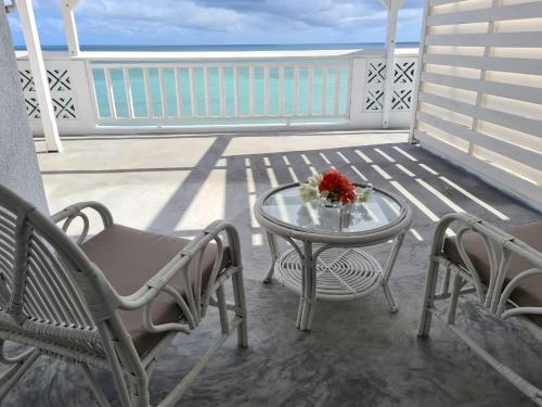 Balcony/terrace, Le Recif Hotel Rodrigues in Rodrigues Island