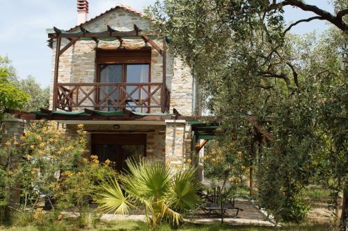 Elea Stone Houses in organic quiet olive grove, Prinos, Thassos