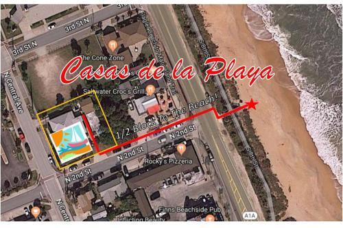 Sea Grape Cottage - At Casas de la Playa Central in Flagler Beach, USA