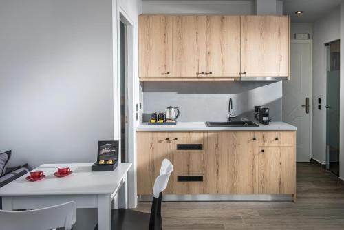 Kitchen, Nuovo Crete By Sea - Adults Only in Gazi