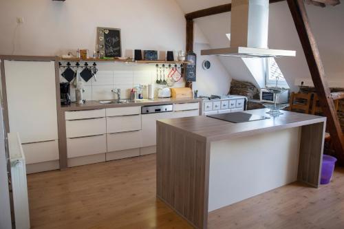 廚房, Martin I's Ferienwohnung in 克洛滕