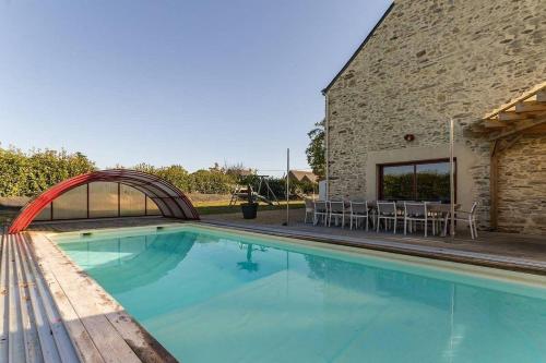 NOCNOC - Gîte du Vieux Pressoir, piscine chauffée et couverte gîte à louer Campbon